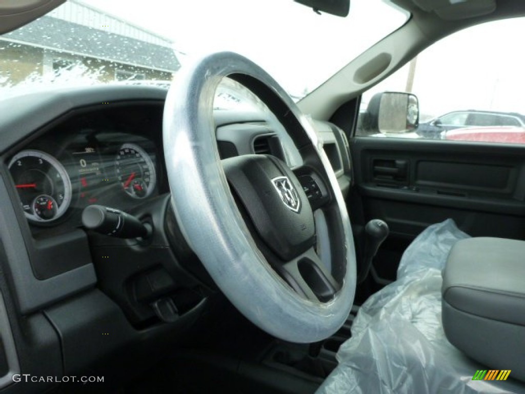 2013 2500 Tradesman Crew Cab 4x4 - Prairie Pearl / Black/Diesel Gray photo #16