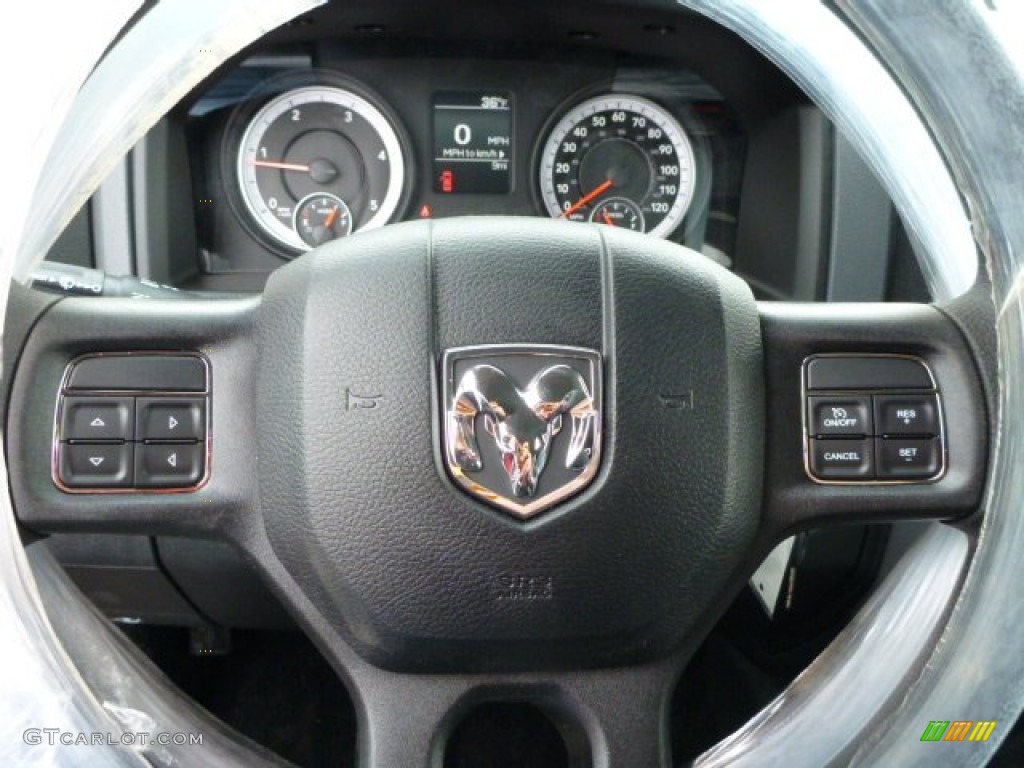 2013 2500 Tradesman Crew Cab 4x4 - Prairie Pearl / Black/Diesel Gray photo #18