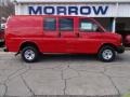 2013 Victory Red Chevrolet Express 2500 Cargo Van  photo #1