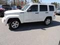 2008 Stone White Jeep Liberty Limited  photo #2