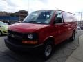 2013 Victory Red Chevrolet Express 2500 Cargo Van  photo #4