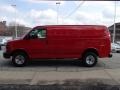 2013 Victory Red Chevrolet Express 2500 Cargo Van  photo #5