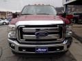 2013 Ruby Red Metallic Ford F250 Super Duty Lariat SuperCab 4x4  photo #3