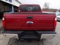 2013 Ruby Red Metallic Ford F250 Super Duty Lariat SuperCab 4x4  photo #7