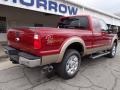 Ruby Red Metallic - F250 Super Duty Lariat SuperCab 4x4 Photo No. 8