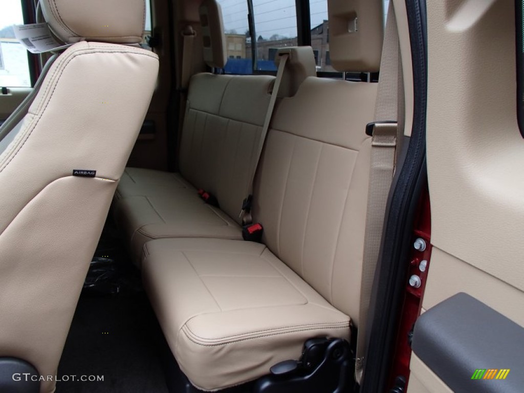 2013 Ford F250 Super Duty Lariat SuperCab 4x4 Rear Seat Photos