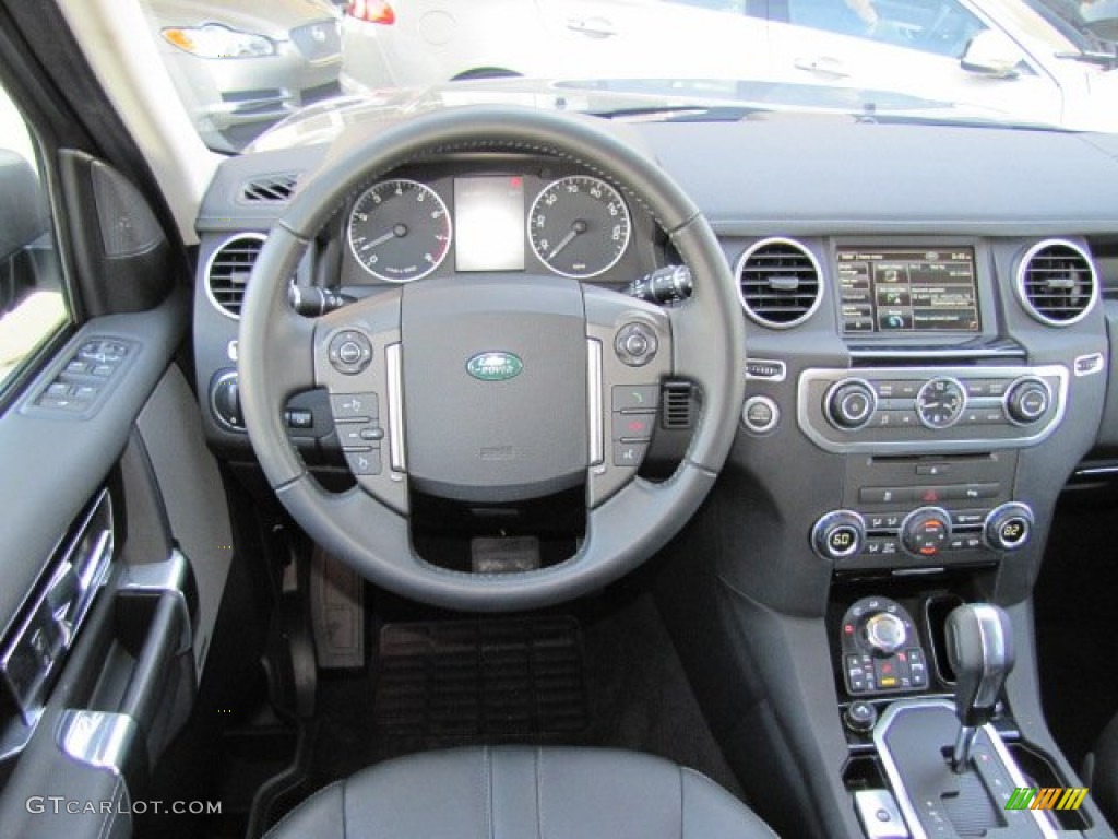 2012 Land Rover LR4 HSE Ebony Dashboard Photo #78335469