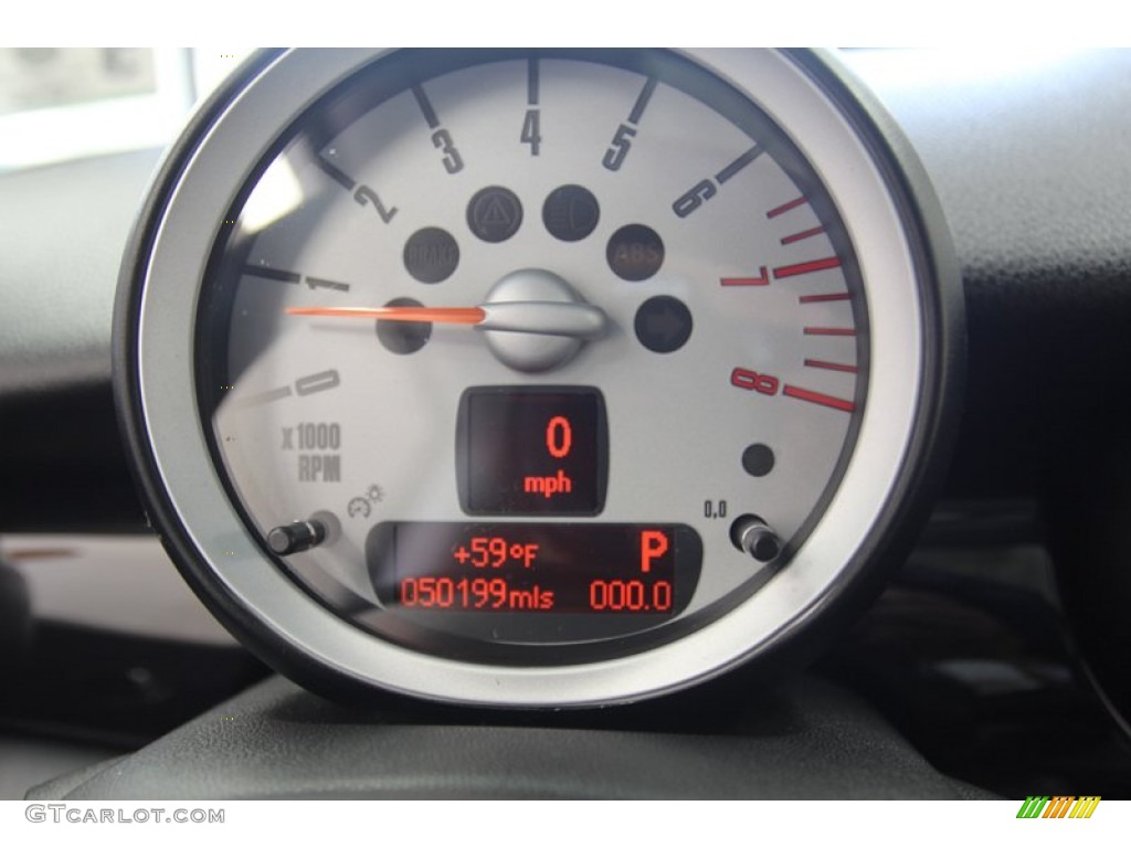 2007 Cooper Hardtop - Pure Silver Metallic / Carbon Black/Carbon Black photo #34