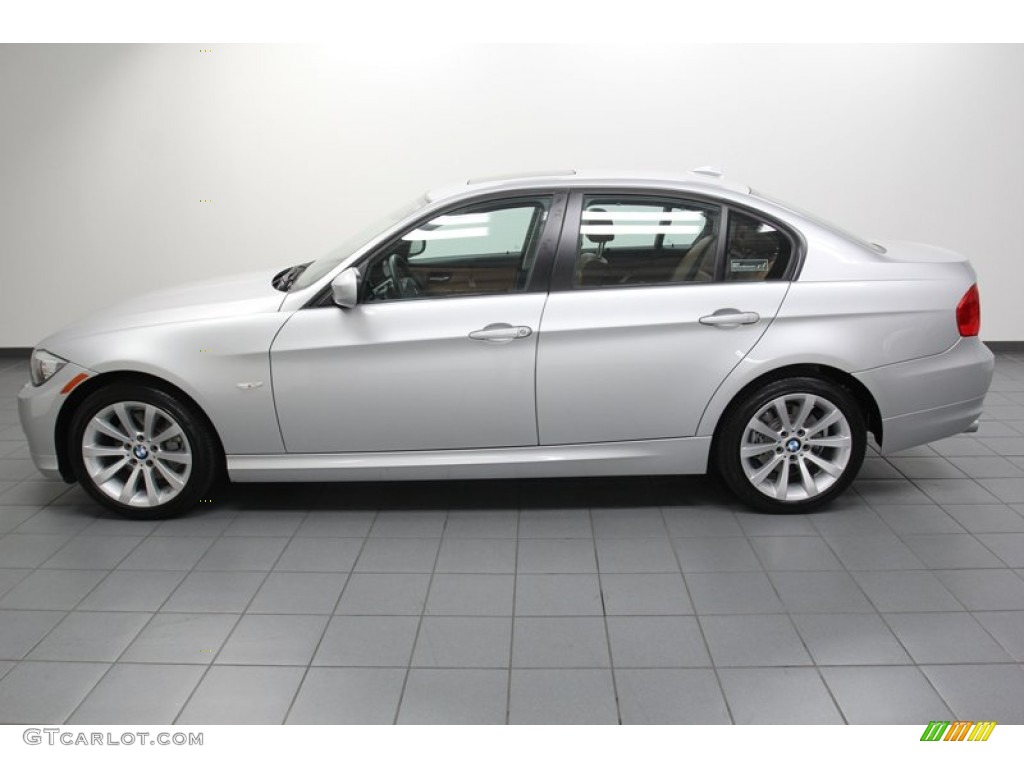 Titanium Silver Metallic 2011 BMW 3 Series 328i Sedan Exterior Photo #78335638