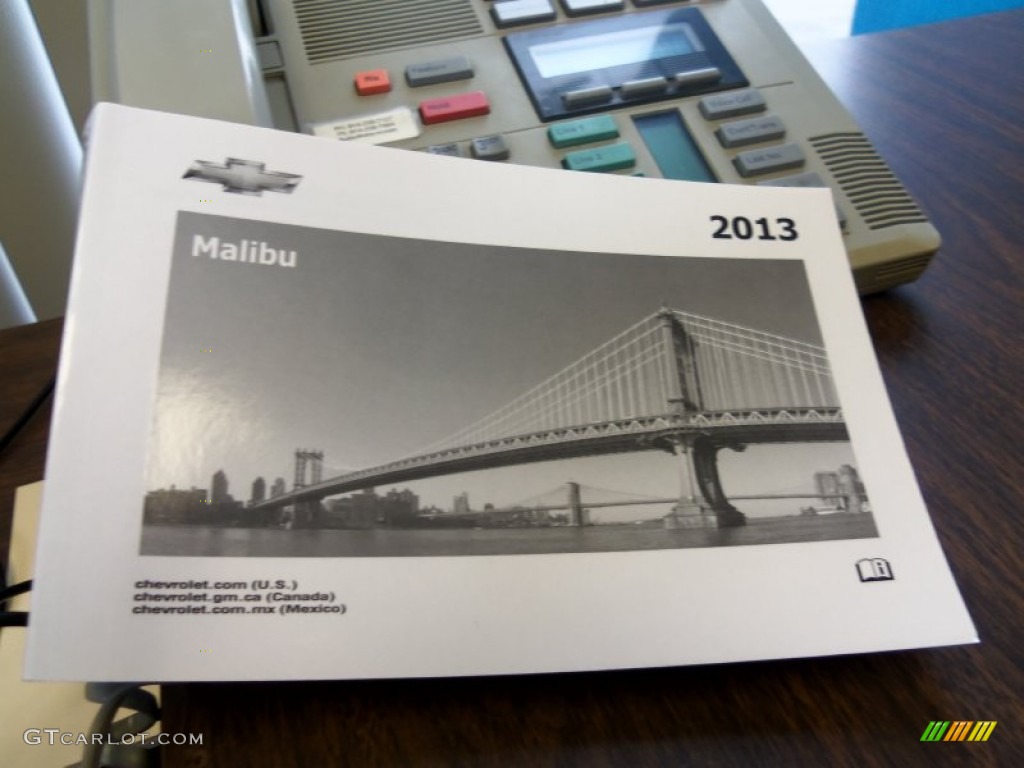 2013 Chevrolet Malibu LTZ Books/Manuals Photo #78335892