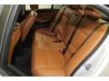 Saddle Brown Dakota Leather Rear Seat Photo for 2011 BMW 3 Series #78335902
