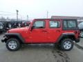 2013 Rock Lobster Red Jeep Wrangler Unlimited Sport 4x4  photo #2