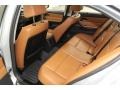 Saddle Brown Dakota Leather Rear Seat Photo for 2011 BMW 3 Series #78336285