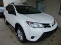 Super White - RAV4 LE AWD Photo No. 7