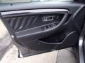 SHO Charcoal Black Leather 2013 Ford Taurus SHO AWD Door Panel