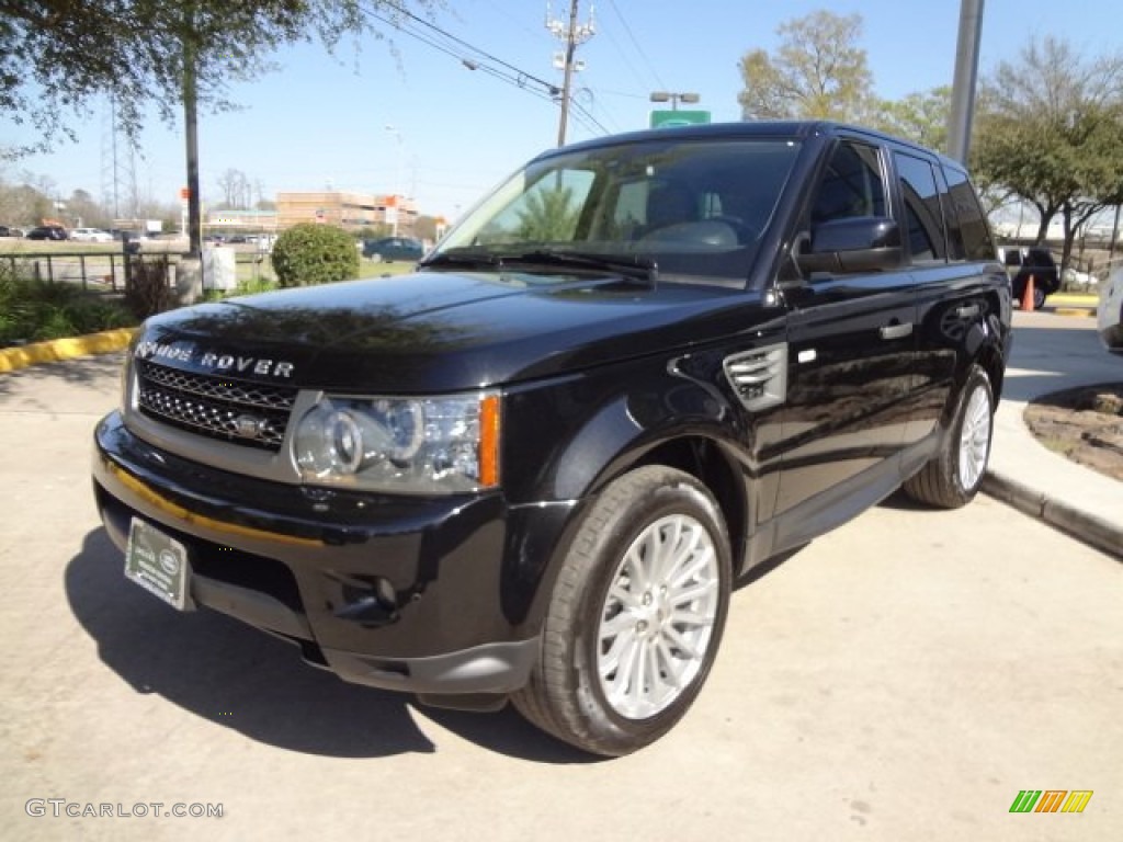 Santorini Black Metallic 2011 Land Rover Range Rover Sport HSE Exterior Photo #78336582