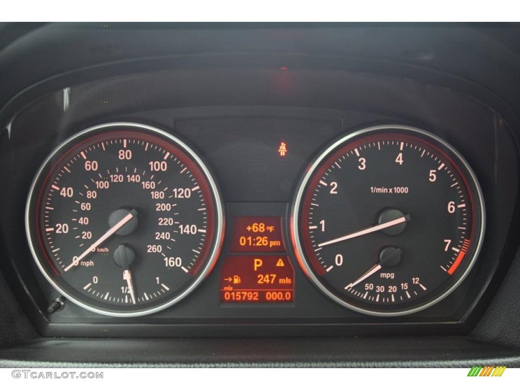 2011 BMW 3 Series 328i Sedan Gauges Photo #78336615