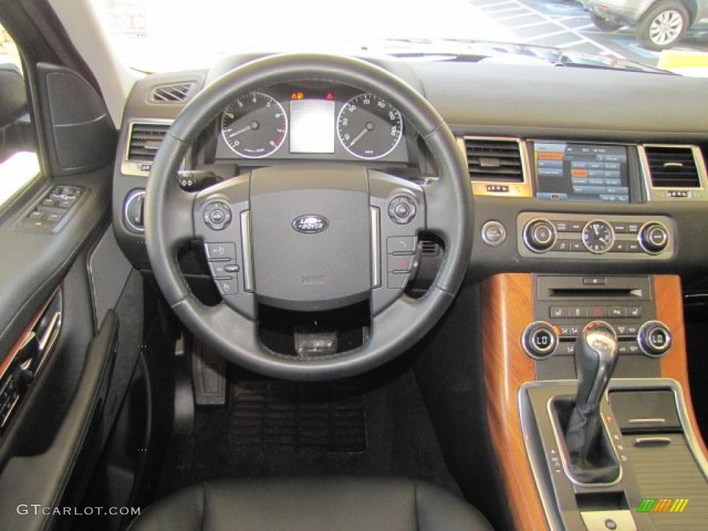 2011 Land Rover Range Rover Sport HSE Ebony/Ebony Dashboard Photo #78336704