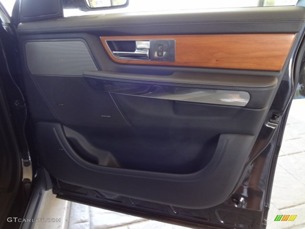 2011 Land Rover Range Rover Sport HSE Ebony/Ebony Door Panel Photo #78337365