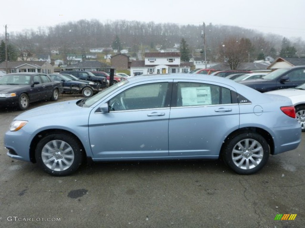 Crystal Blue Pearl 2013 Chrysler 200 Touring Sedan Exterior Photo #78337548