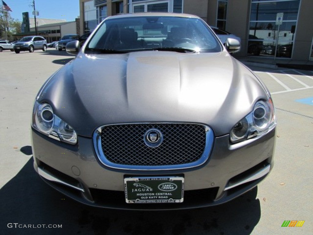 2010 XF Premium Sport Sedan - Vapour Grey Metallic / Dove photo #6