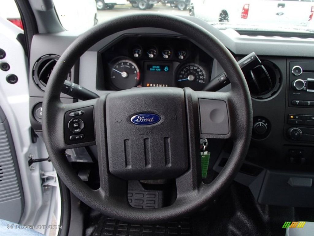 2013 Ford F350 Super Duty XL Crew Cab 4x4 Dually Chassis Steering Wheel Photos