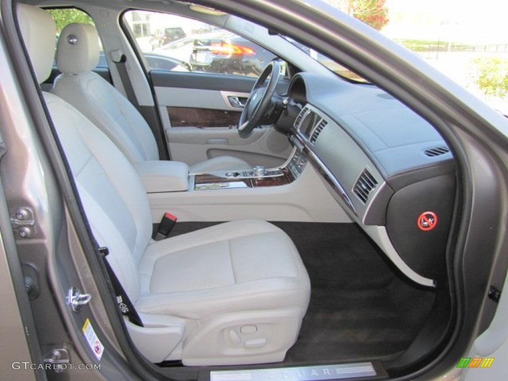 2010 XF Premium Sport Sedan - Vapour Grey Metallic / Dove photo #22