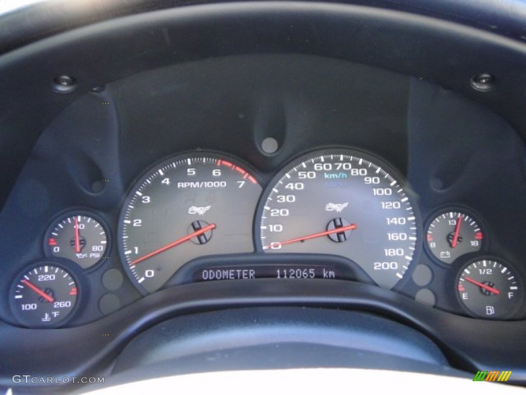 2003 Chevrolet Corvette Coupe Gauges Photo #78338187