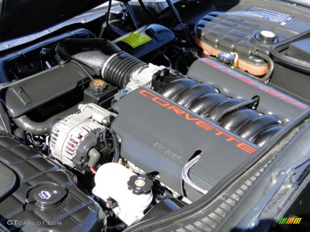 2003 Chevrolet Corvette Coupe 5.7 Liter OHV 16 Valve LS1 V8 Engine Photo #78338268