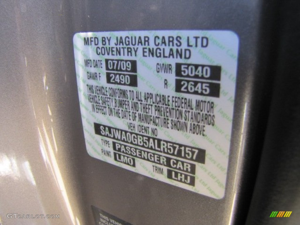 2010 XF Premium Sport Sedan - Vapour Grey Metallic / Dove photo #53