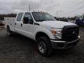 Oxford White 2013 Ford F350 Super Duty XL Crew Cab 4x4 Utility Truck Exterior