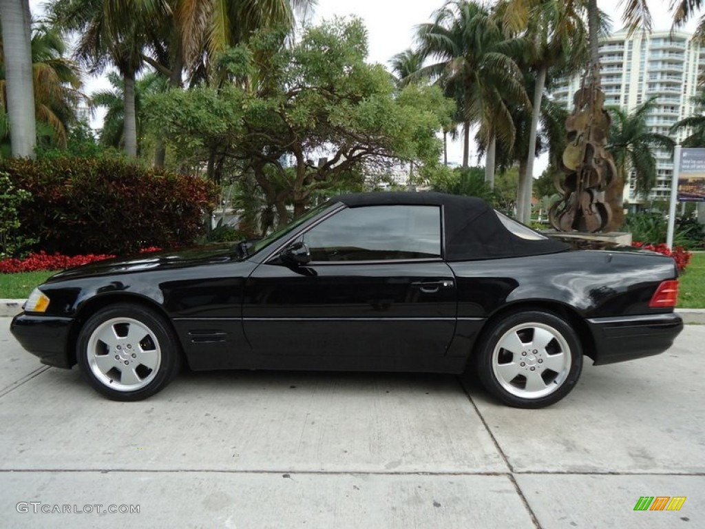 1999 SL 500 Roadster - Black / Java photo #21