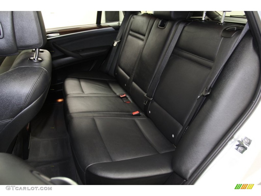 Black Interior 2009 BMW X5 xDrive48i Photo #78339021