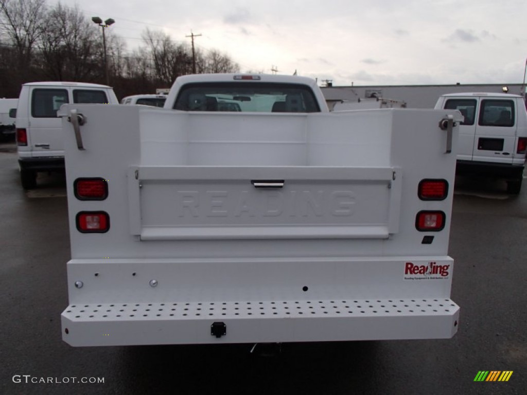 2013 F250 Super Duty XL SuperCab 4x4 - Oxford White / Steel photo #7