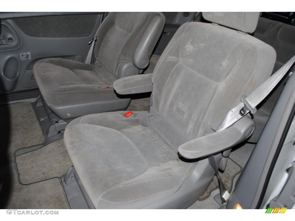 2004 Toyota Sienna XLE Rear Seat Photo #78339822