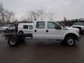 Oxford White - F350 Super Duty XL Crew Cab 4x4 Dually Chassis Photo No. 1