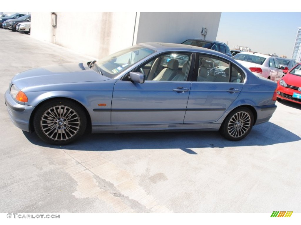Steel Blue Metallic 2001 BMW 3 Series 330i Sedan Exterior Photo #78340296