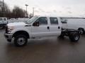 2013 Oxford White Ford F350 Super Duty XL Crew Cab 4x4 Dually Chassis  photo #5