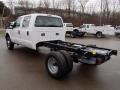 2013 Oxford White Ford F350 Super Duty XL Crew Cab 4x4 Dually Chassis  photo #6