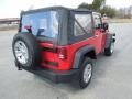 2012 Flame Red Jeep Wrangler Sport 4x4  photo #5