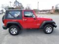 2012 Flame Red Jeep Wrangler Sport 4x4  photo #6