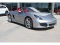 2013 Platinum Silver Metallic Porsche Boxster S  photo #11