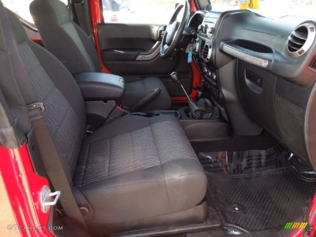 2012 Wrangler Sport 4x4 - Flame Red / Black photo #17