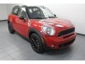 2013 Blazing Red Mini Cooper S Countryman  photo #1