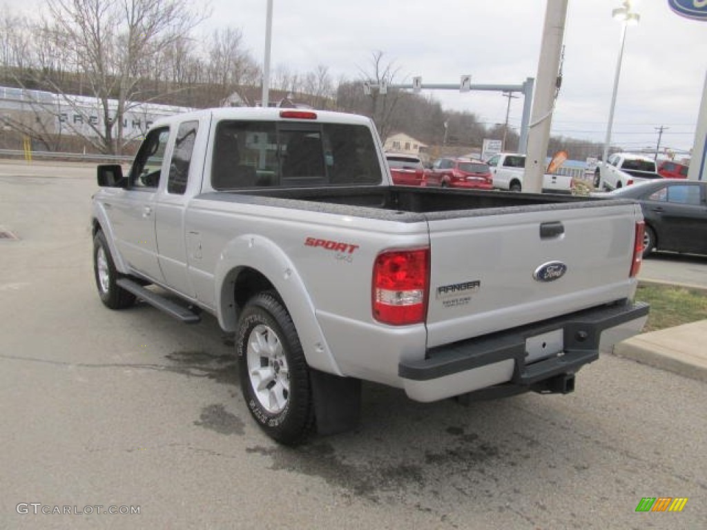 Silver Metallic 2011 Ford Ranger Sport SuperCab 4x4 Exterior Photo #78340940