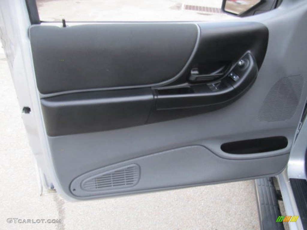 2011 Ford Ranger Sport SuperCab 4x4 Medium Dark Flint Door Panel Photo #78341029