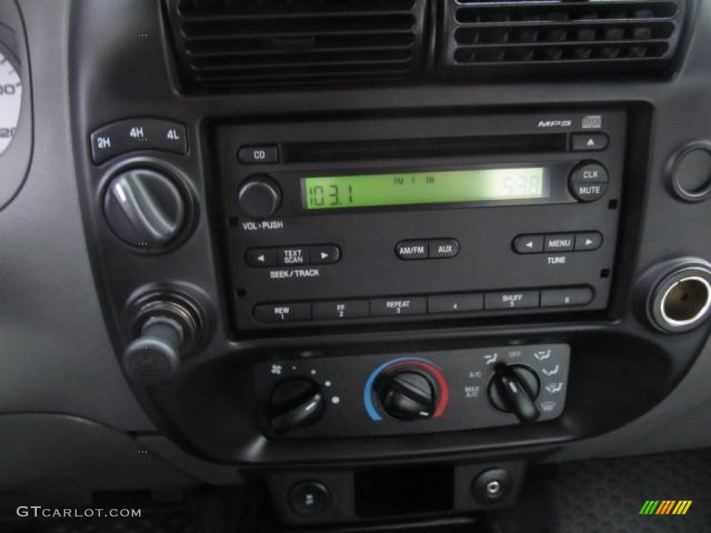 2011 Ford Ranger Sport SuperCab 4x4 Controls Photo #78341103