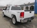 2008 Summit White GMC Sierra 1500 SLE Crew Cab 4x4  photo #4