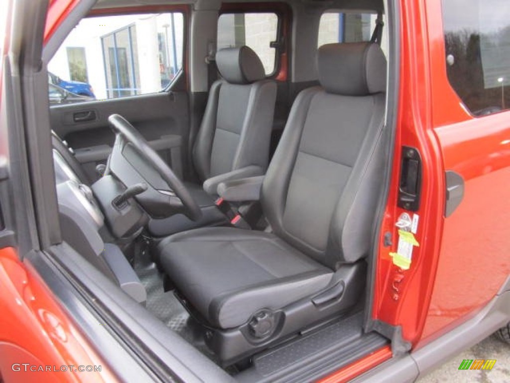 Black/Gray Interior 2005 Honda Element EX AWD Photo #78341841