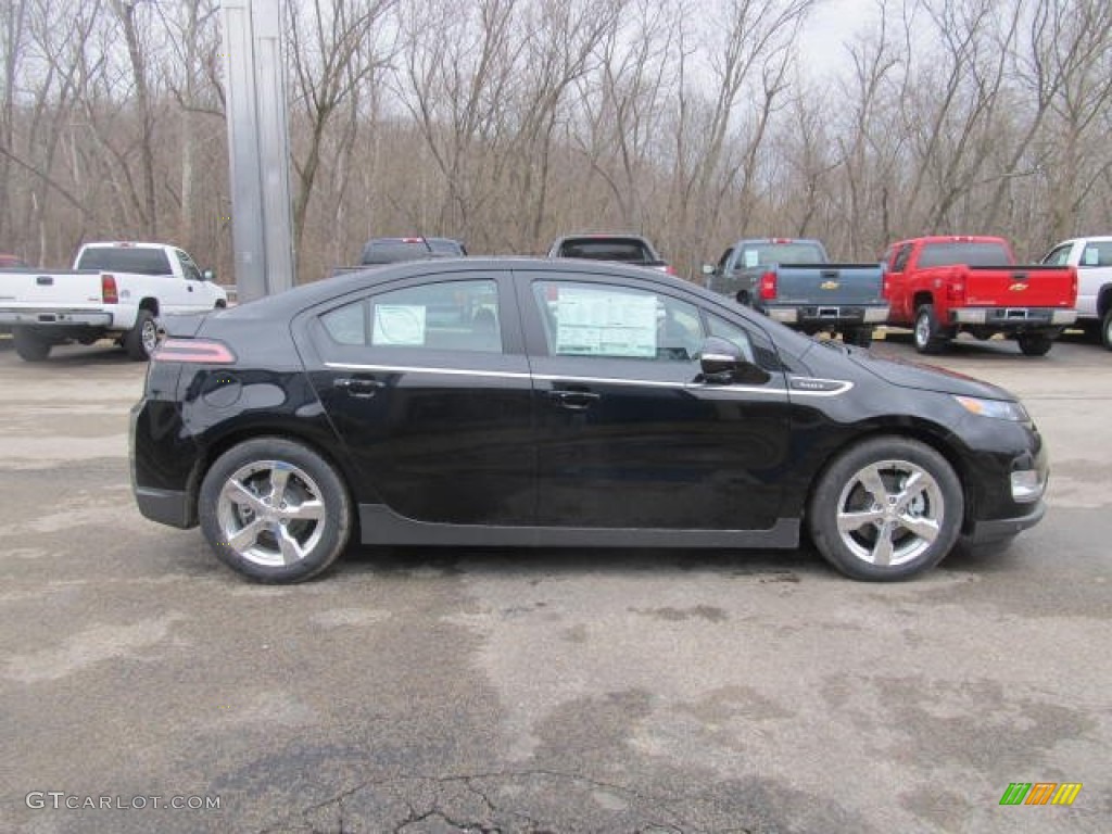 Black 2013 Chevrolet Volt Standard Volt Model Exterior Photo #78343179